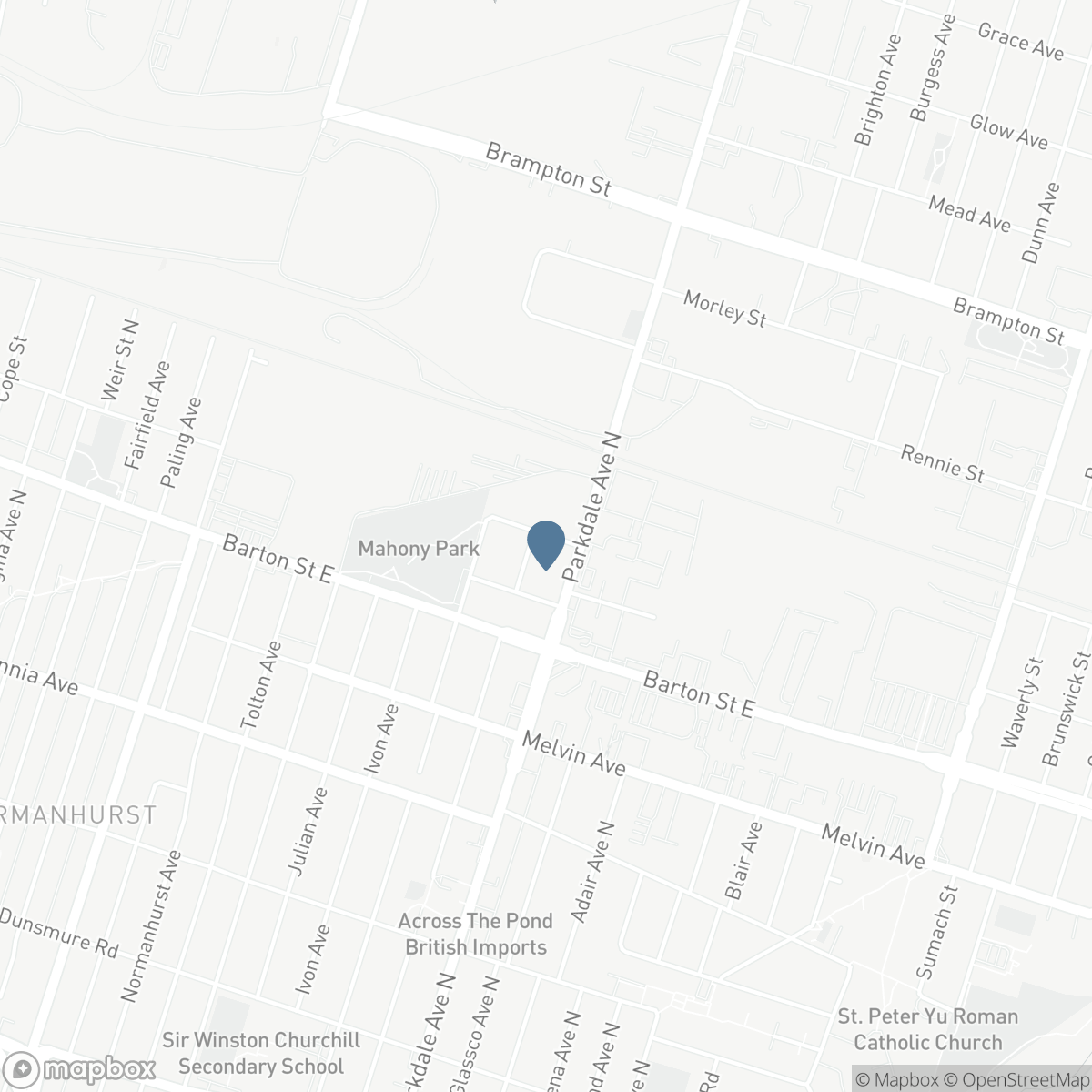 36 MAHONY Avenue, Hamilton, Ontario L8H 3C5